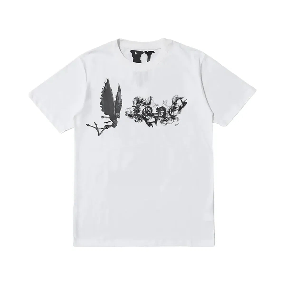 Vlone Pop Smoke Angel T-Shirt White/Black