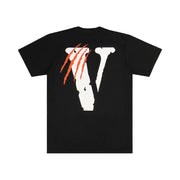 Vlone Black V Panther T-shirt BLACK
