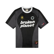 Broken Planet Football Jerseyblack Grey