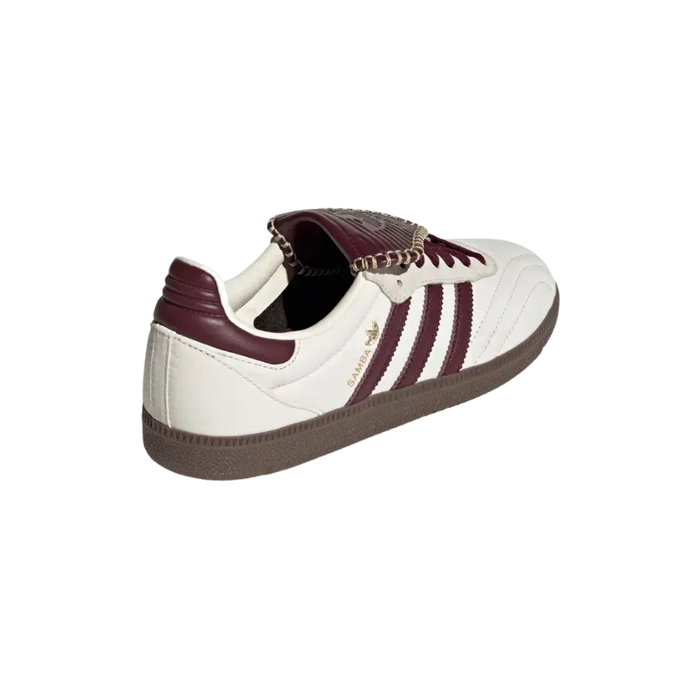 Adidas Samba Lt Cream White Maroon Womens