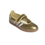 Adidas Samba Jane Shoes Gold Metallic