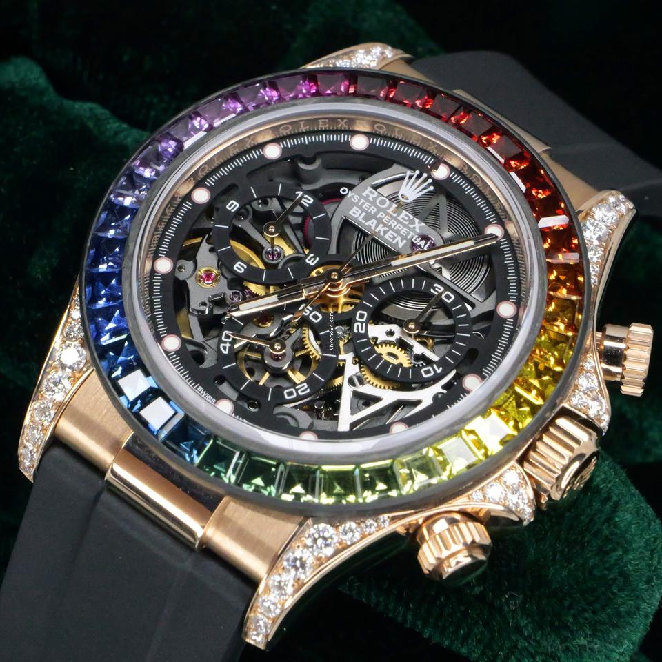 Rolex | Daytona | 116515ln | Rose gold | 40 mm | Rubber | Skeletonized | Automatic