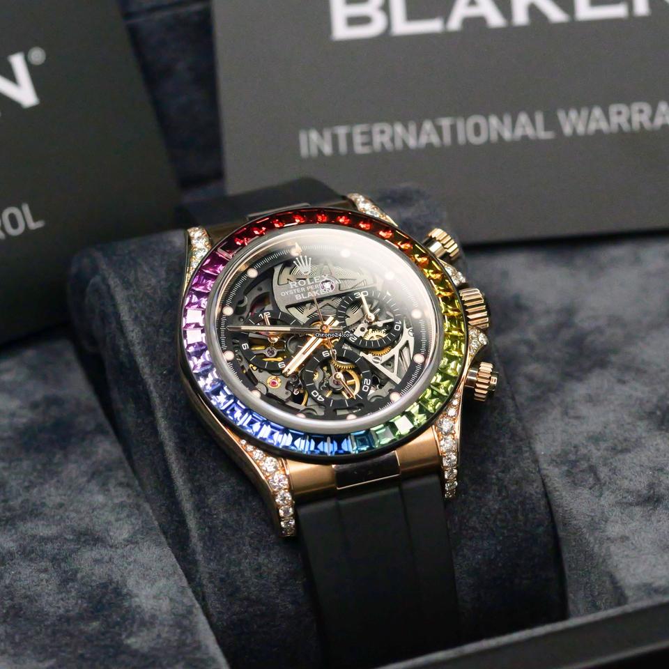 Rolex | Daytona | 116515ln | Rose gold | 40 mm | Rubber | Skeletonized | Automatic