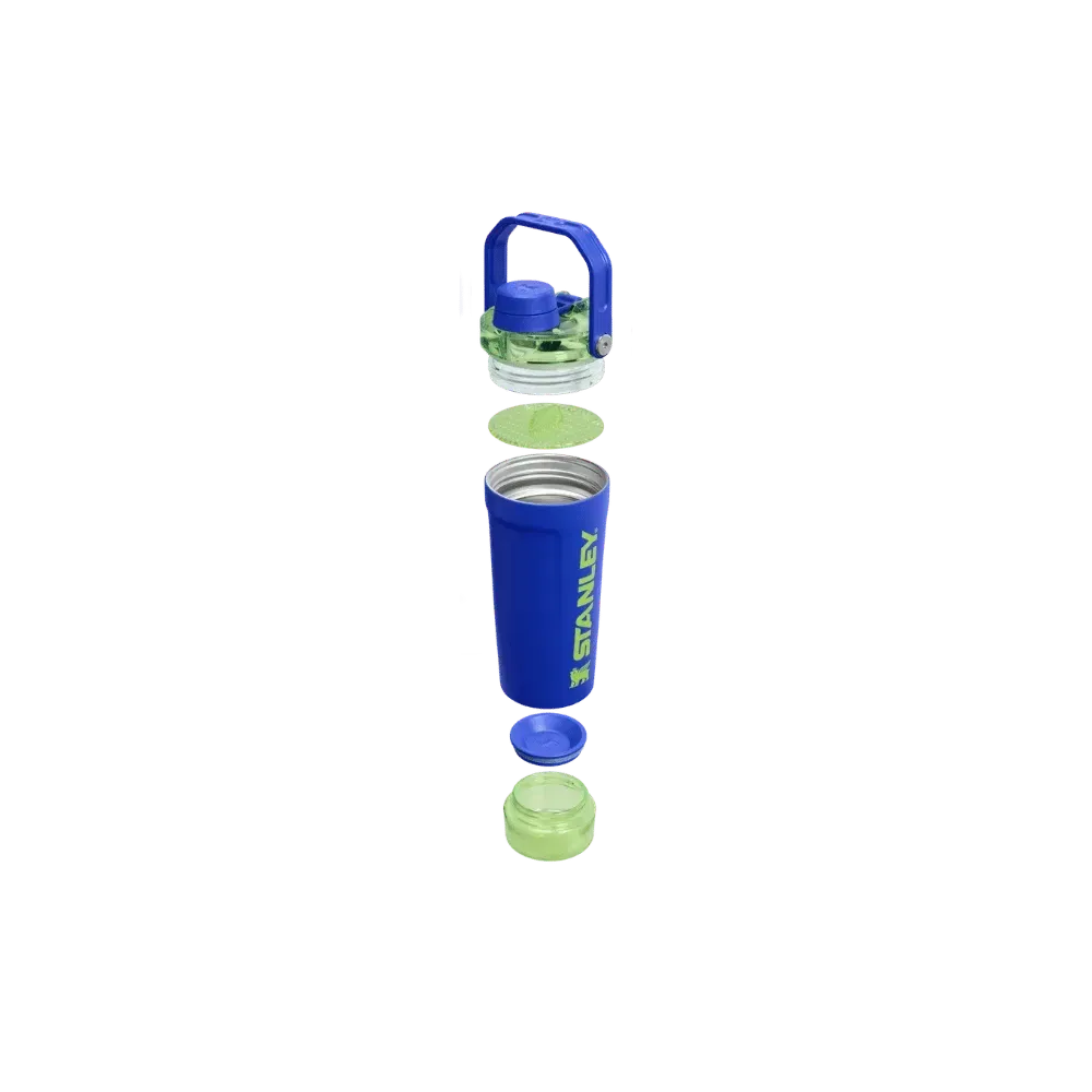 Stanley The Vitalize™ Shaker Bottle 20 OZ Cobalt Chartreuse