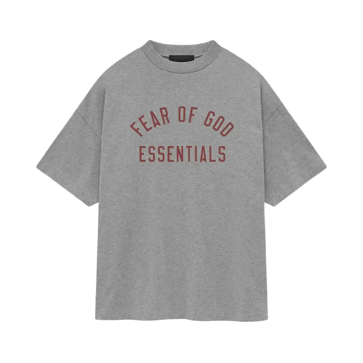 Essentials Fear Of God Essentials Jersey Crewneck T-Shirt Dark Heather
