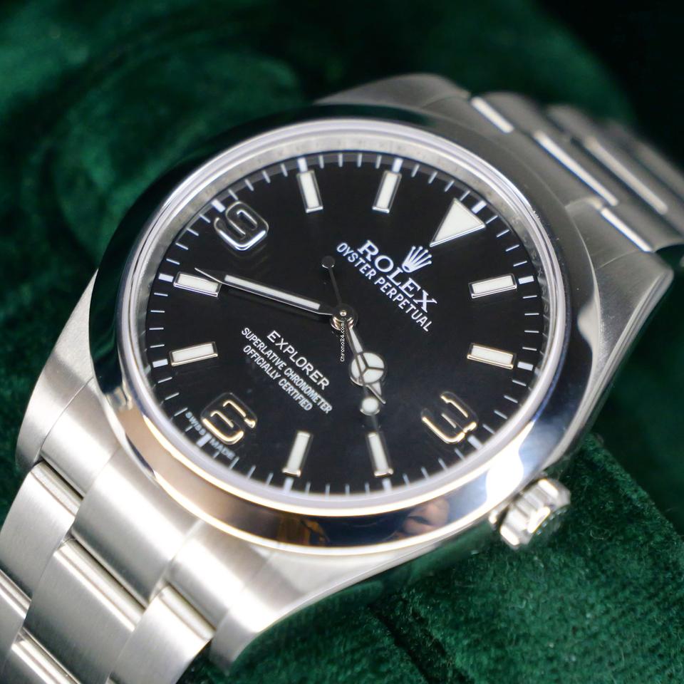 Rolex | Explorer | 214270 | Steel | 39 mm | Steel | Black | Automatic