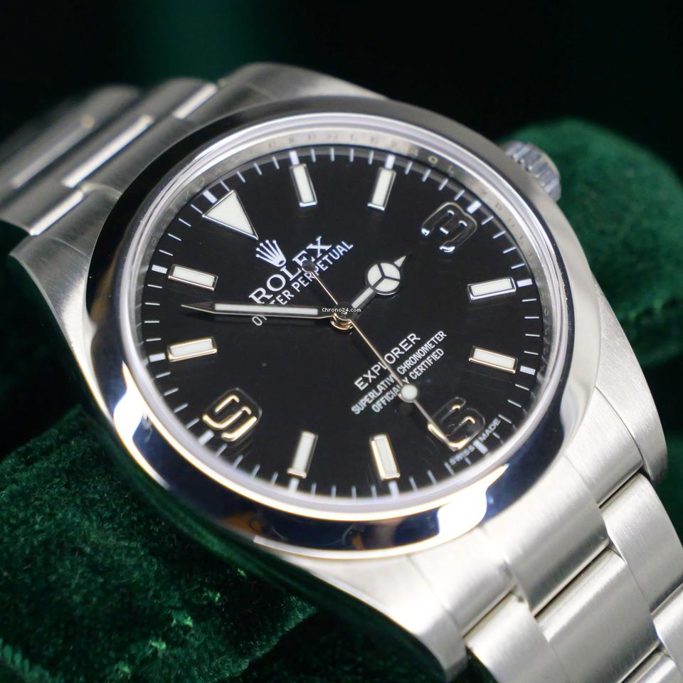 Rolex | Explorer | 214270 | Steel | 39 mm | Steel | Black | Automatic