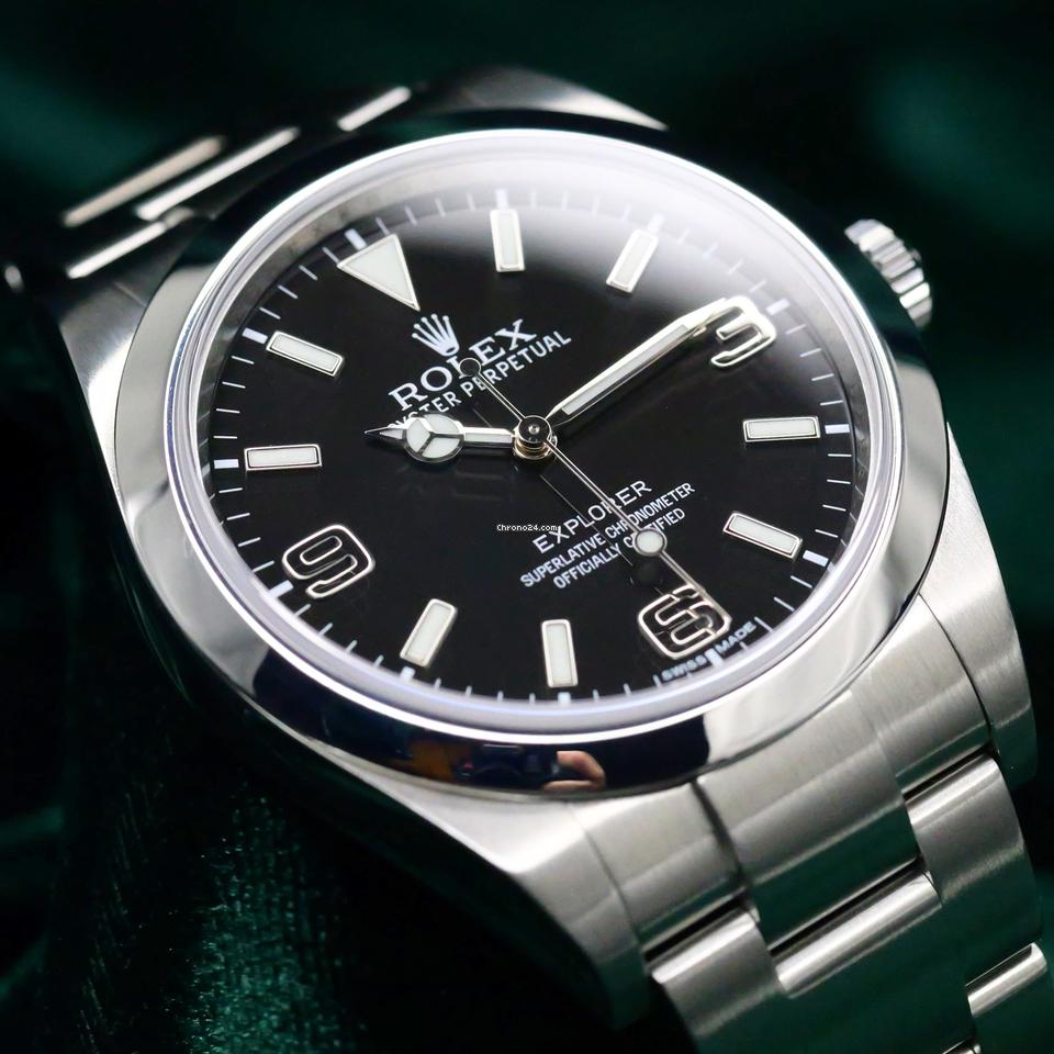 Rolex | Explorer | 214270 | Steel | 39 mm | Steel | Black | Automatic