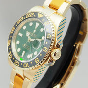 Rolex | GMT-Master II | 116718LN | Yellow gold | 40 mm | Yellow gold | Green | Automatic