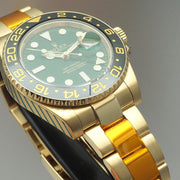 Rolex | GMT-Master II | 116718LN | Yellow gold | 40 mm | Yellow gold | Green | Automatic