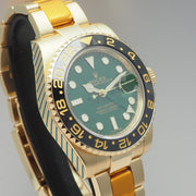 Rolex | GMT-Master II | 116718LN | Yellow gold | 40 mm | Yellow gold | Green | Automatic