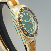 Rolex | GMT-Master II | 116718LN | Yellow gold | 40 mm | Yellow gold | Green | Automatic