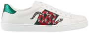 GUCCI ACE EMBROIDERED SNEAKER 'SNAKE'