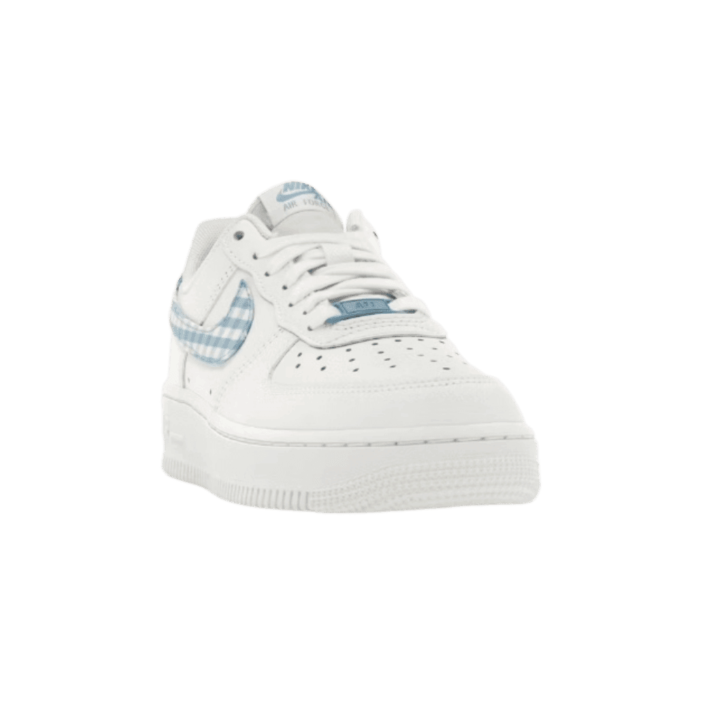 Nike Air Force 1 Low '07 Essential White University Blue Gingham