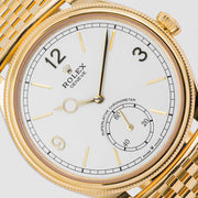 Rolex | 1908 | 52508 | Yellow gold | 39 mm | Yellow gold | White | Automatic