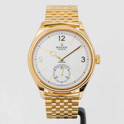 Rolex | 1908 | 52508 | Yellow gold | 39 mm | Yellow gold | White | Automatic