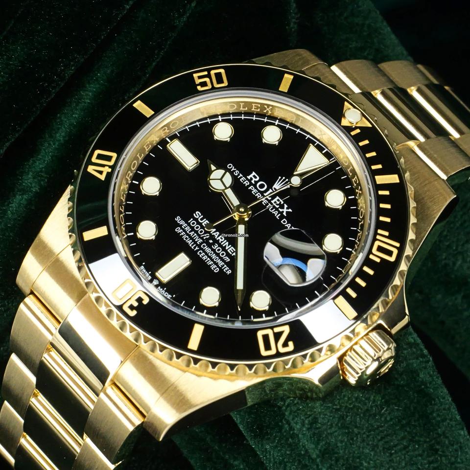 Rolex | Submariner | 126618LN | Yellow gold | 41 mm | Yellow gold | Black | Automatic