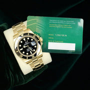 Rolex | Submariner | 126618LN | Yellow gold | 41 mm | Yellow gold | Black | Automatic