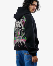 Hypnosis - Black Oversized Hoodie