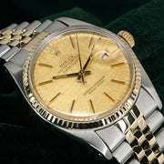 Rolex | Datejust | 16013 | Gold/Steel | 36 mm | Gold/Steel | Champagne | Automatic