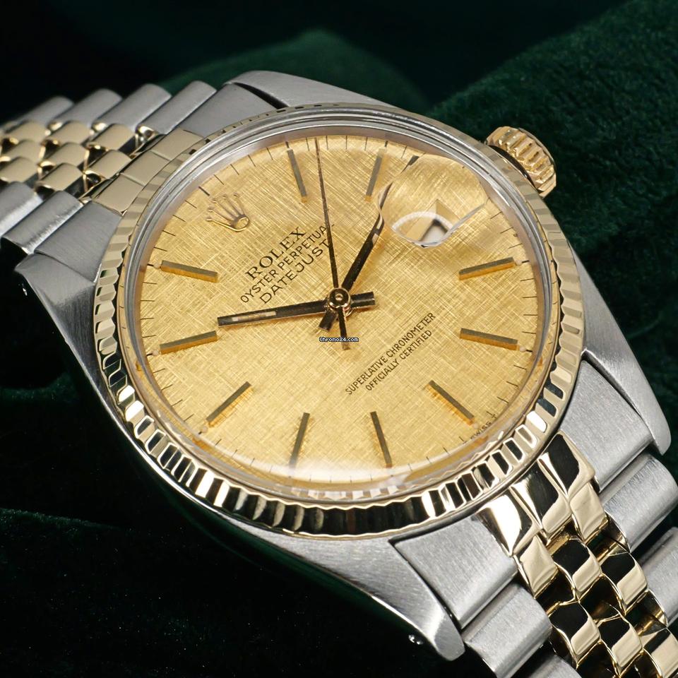 Rolex | Datejust | 16013 | Gold/Steel | 36 mm | Gold/Steel | Champagne | Automatic
