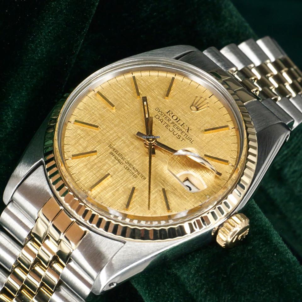 Rolex | Datejust | 16013 | Gold/Steel | 36 mm | Gold/Steel | Champagne | Automatic