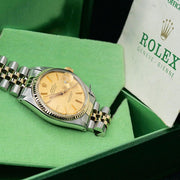 Rolex | Datejust | 16013 | Gold/Steel | 36 mm | Gold/Steel | Champagne | Automatic