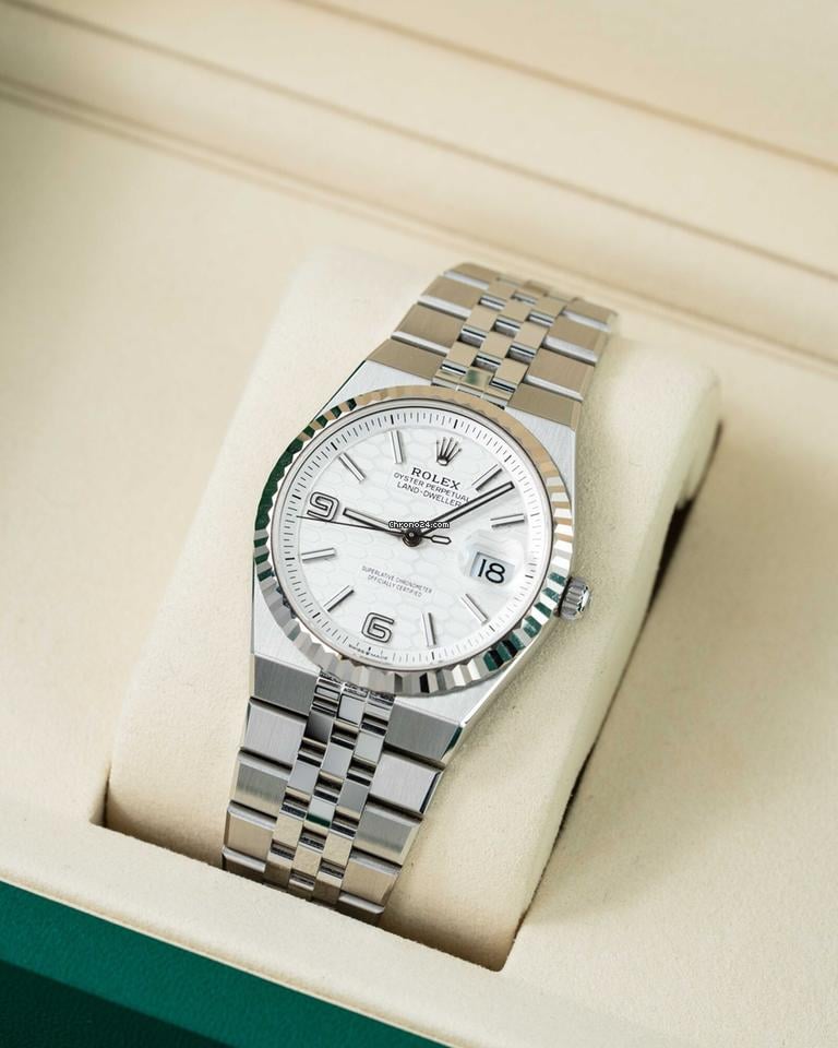Rolex | Land-Dweller | 127234 | Steel | 36 mm | White | Automatic