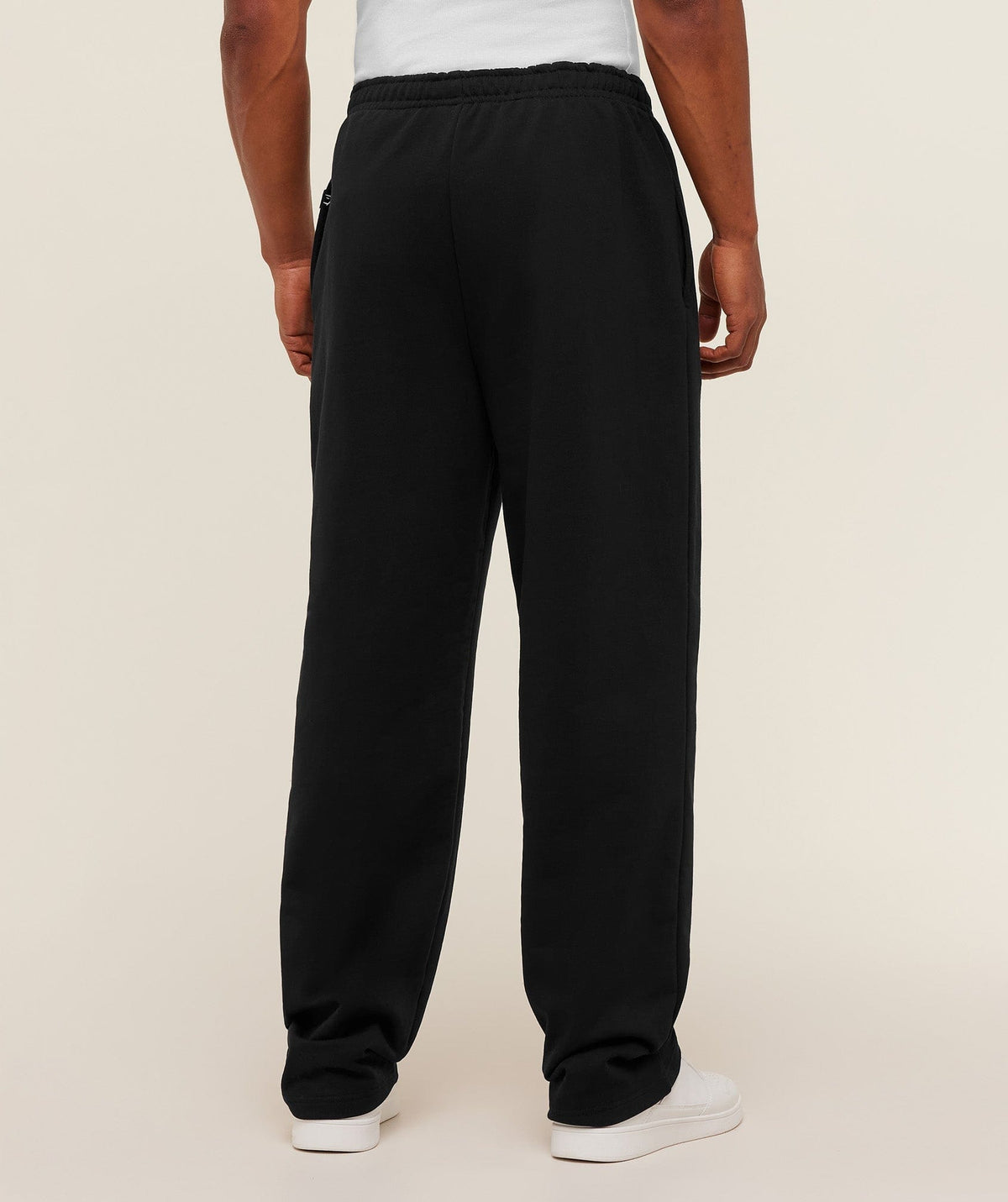 Gymshark Eagle Band Style Graphic Straight Leg Pant - GS Black