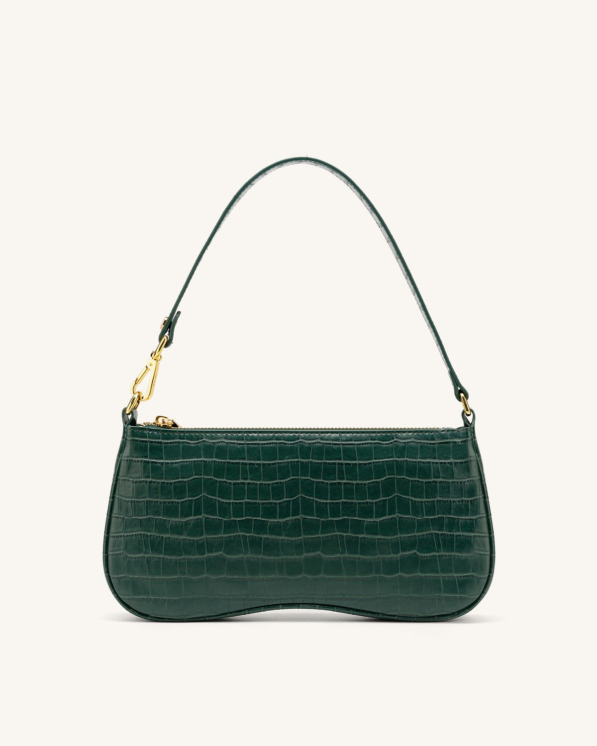 Eva Shoulder Handbag - Blue Denim Weave
