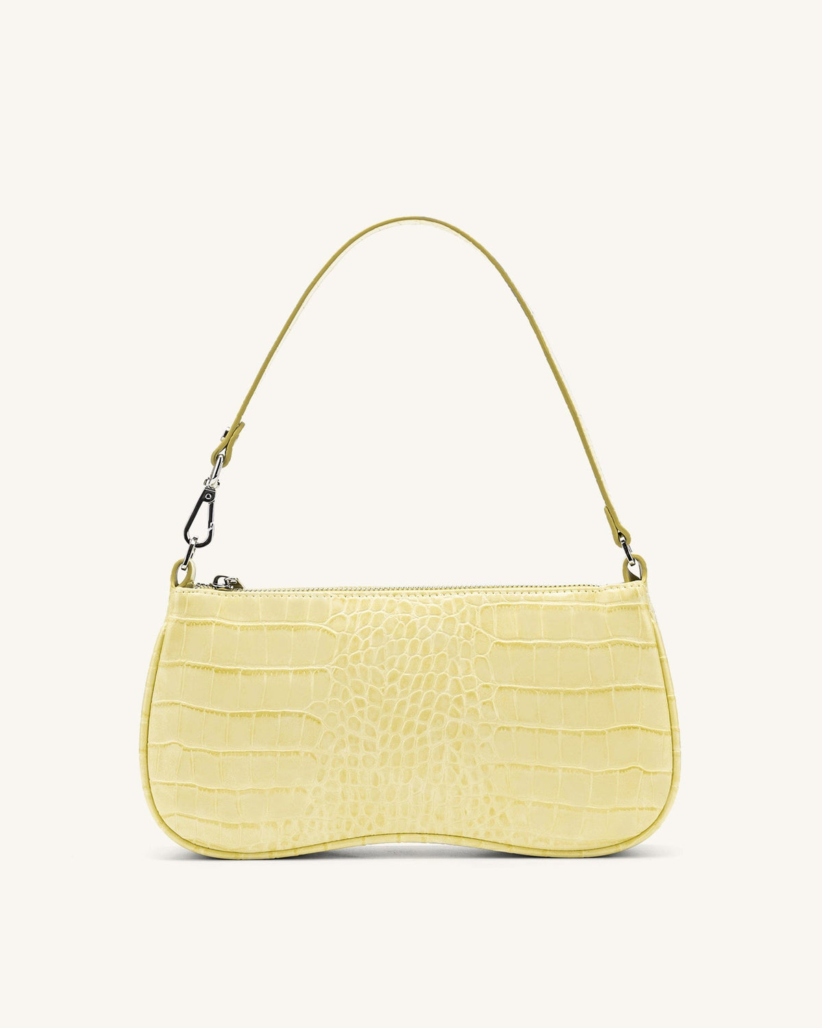 Eva Shoulder Handbag - Blue Denim Weave