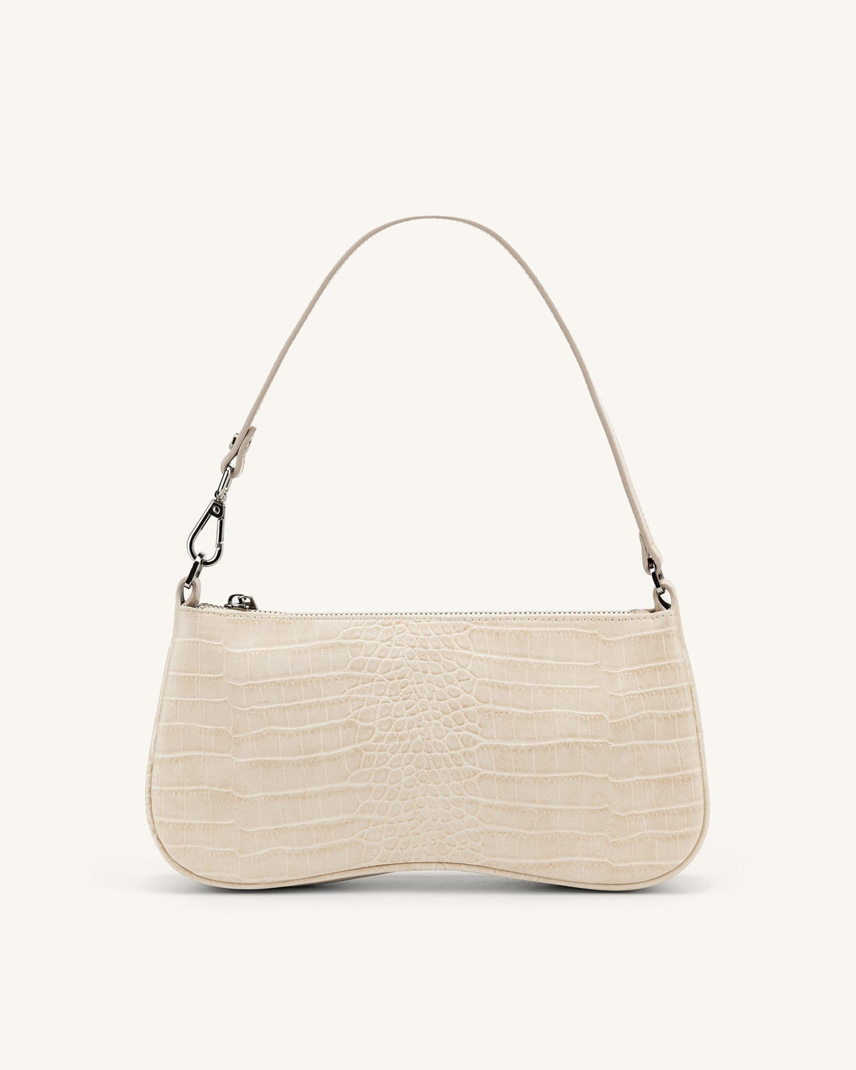 Eva Shoulder Handbag - Blue Denim Weave