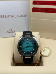 Omega Seamaster Aqua Terra Ocean Turquoise 41mm Master Chronometer Ceramic Bezel 150m WR Watch BRAND NEW 2026 FULL SET MEN'S WATCH