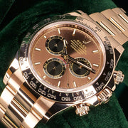 Rolex | Daytona | 126505 | Rose gold | 40 mm | Rose gold | Brown | Automatic