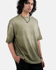 THE BARES - OLIVE WASHED T-SHIRT
