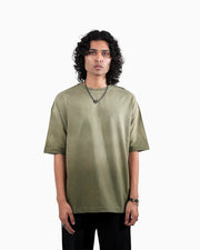 THE BARES - OLIVE WASHED T-SHIRT