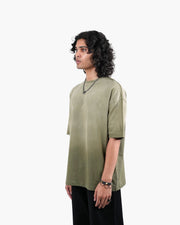 THE BARES - OLIVE WASHED T-SHIRT