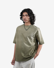 THE BARES - OLIVE WASHED T-SHIRT