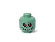 Lego Small Skeleton Storage Head  Green