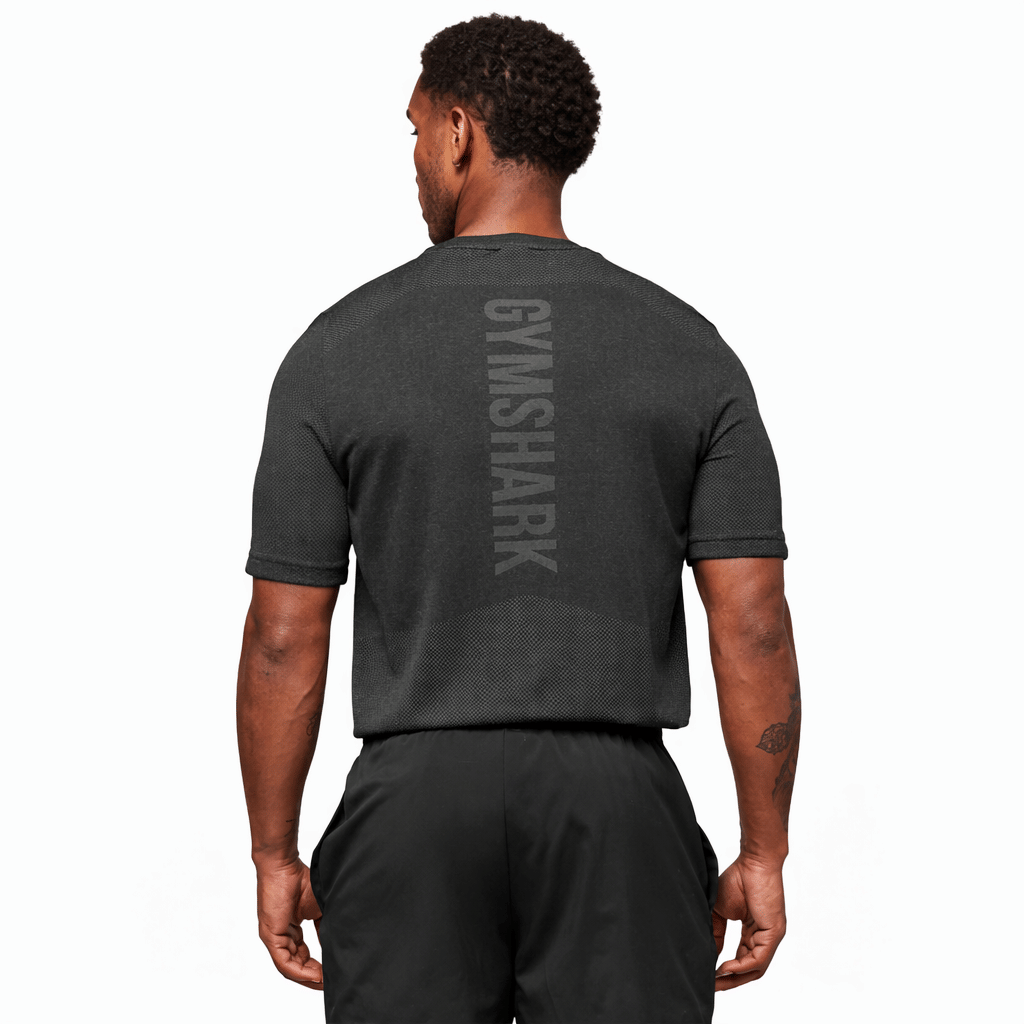 Gymshark Lightweight Seamless T-Shirt Black