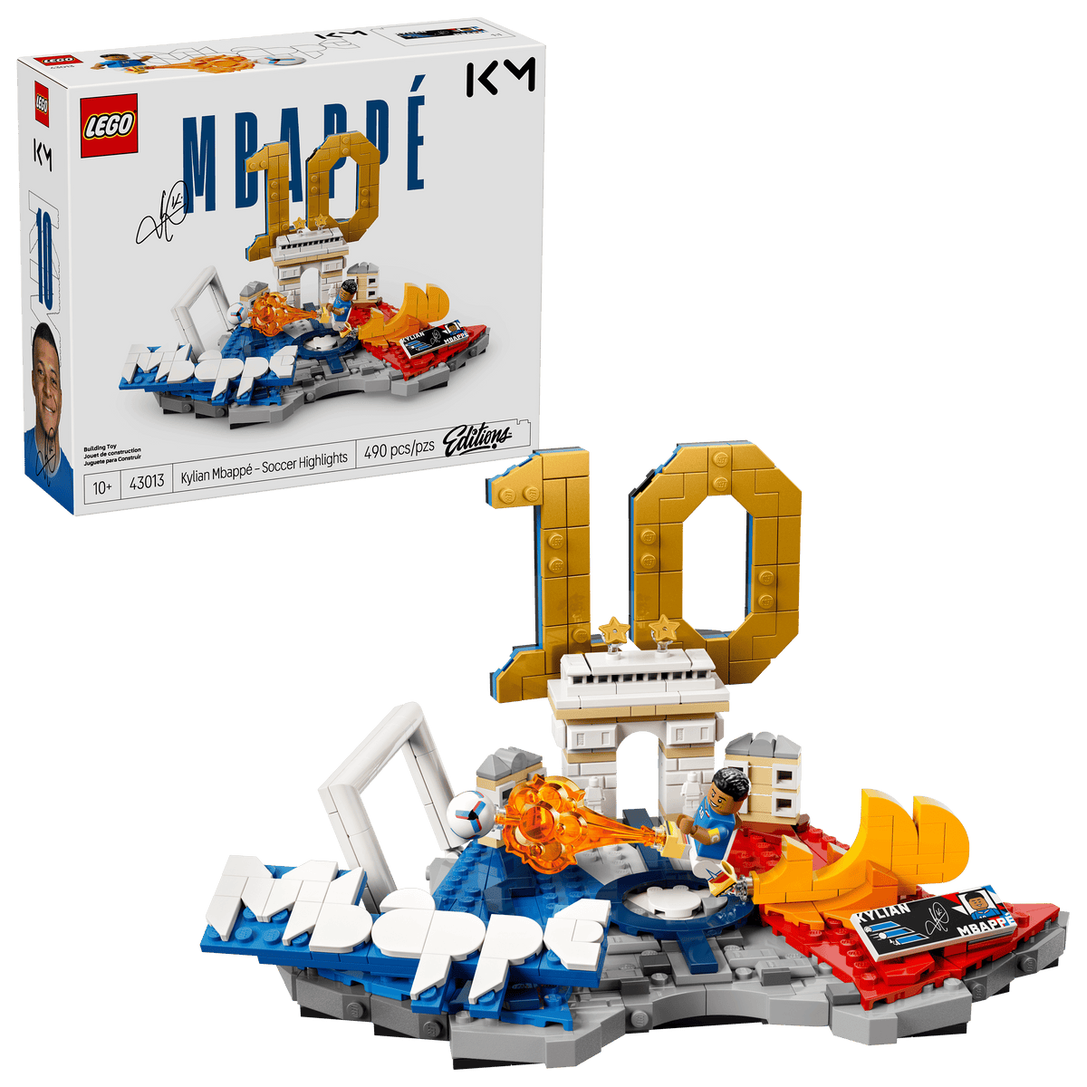 Lego Kylian Mbapp  Soccer Highlights