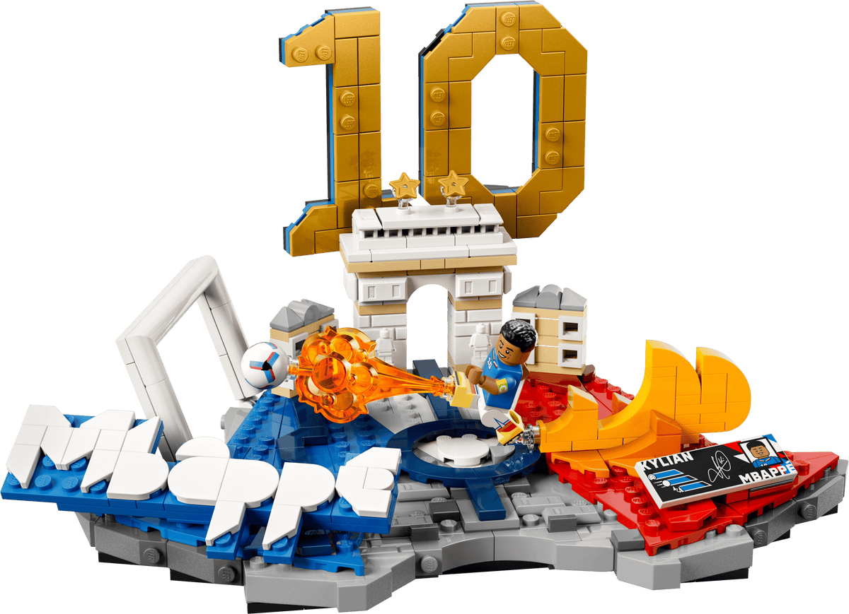 Lego Kylian Mbapp  Soccer Highlights