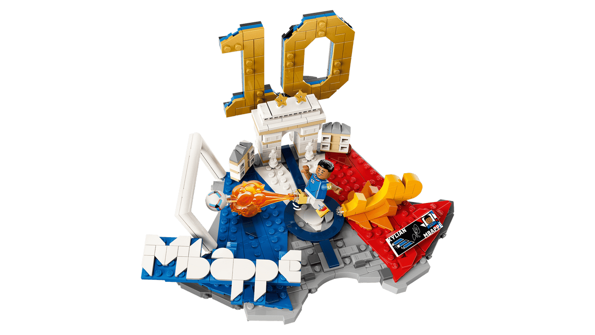 Lego Kylian Mbapp  Soccer Highlights