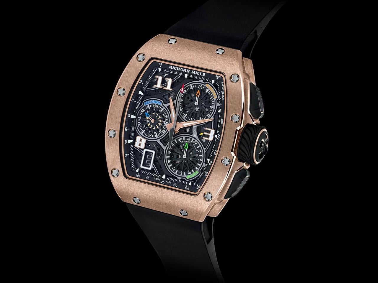 Richard Mille Automatic Winding Lifestyle Flyback Chronograph Rm