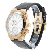 Vacheron Constantin Relógio masculino Vacheron Constantin no exterior mostrador prata ouro rosa 18k 41 mm 7900 V