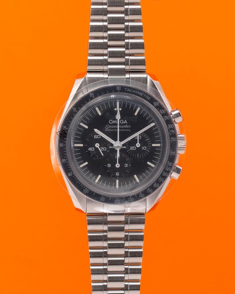 Omega Speedmaster Professional Moonwatch UNWORN STICKERED 2026 Omega Speedmaster Moonwatch 42mm 310.30.42.50.01.001 Black Hesalite 2026