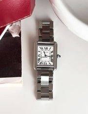 Cartier Tank Solo Steel SM Size Women's Watch