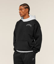 Gymshark Collegiate Tech Hoodie - GS Black