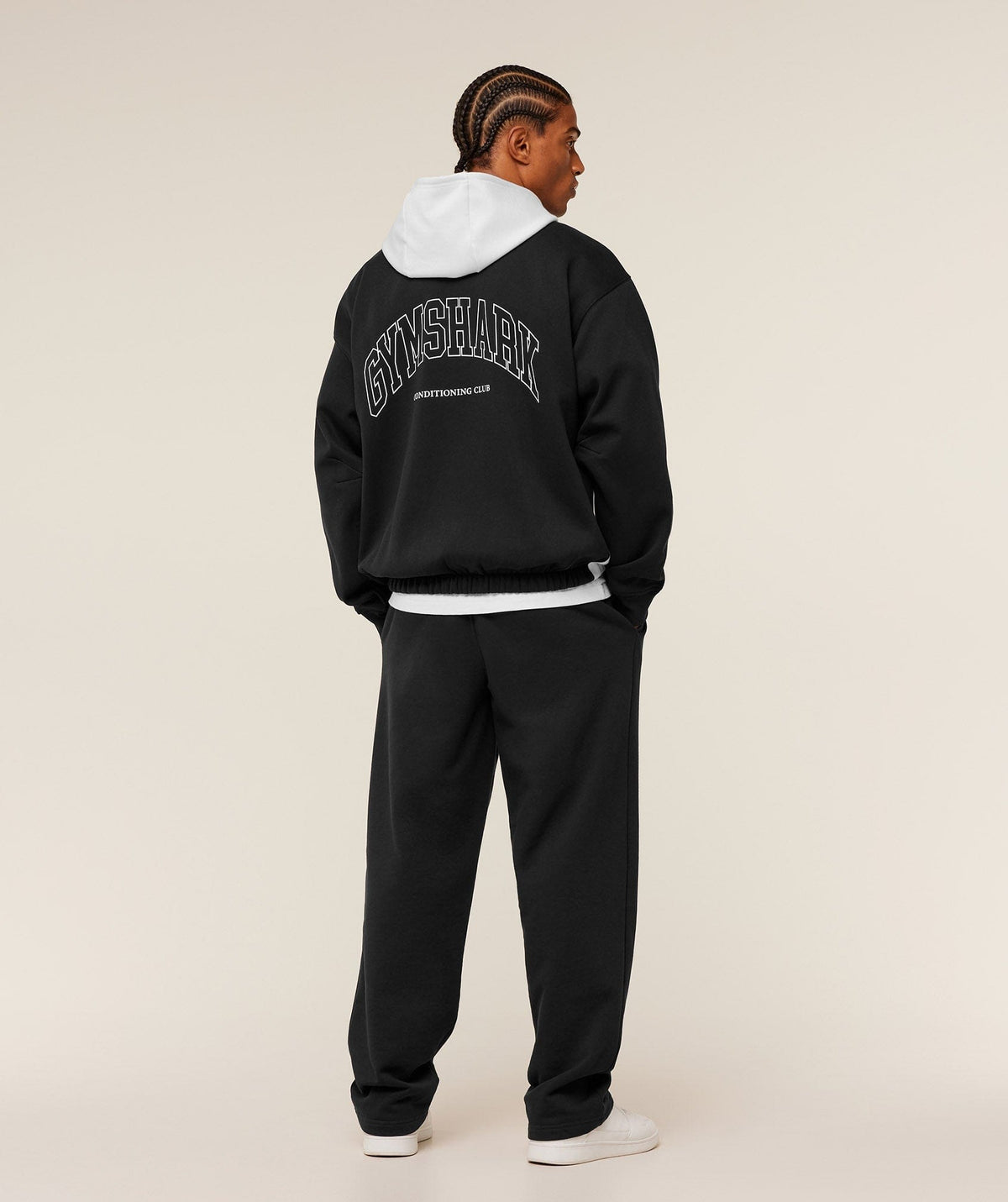 Gymshark Collegiate Tech Hoodie - GS Black