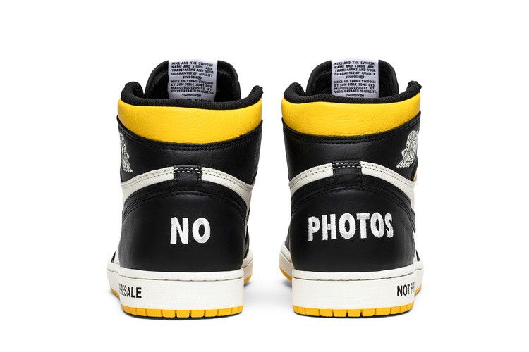 Air Jordan 1 Retro High Not For Resale Varsity Maize